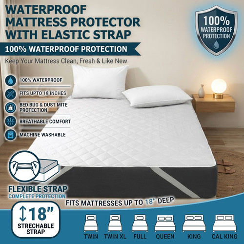 Mattress protector with - mattress,