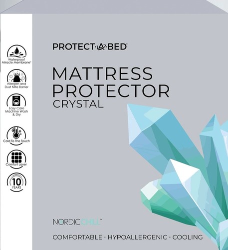 Protect bed crystal mattress - crystal,