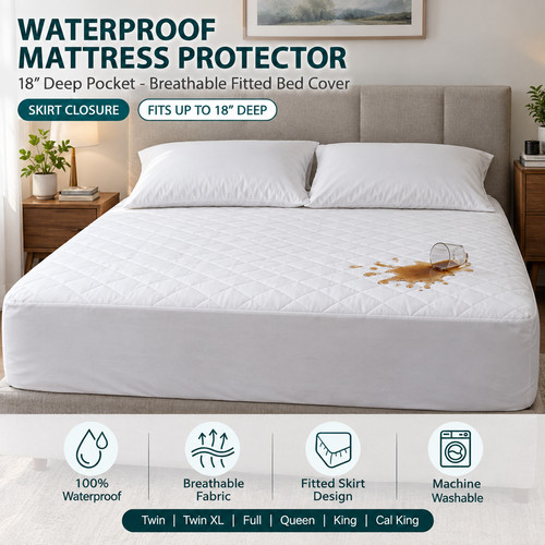 Mattress protector deep - deep, pocket