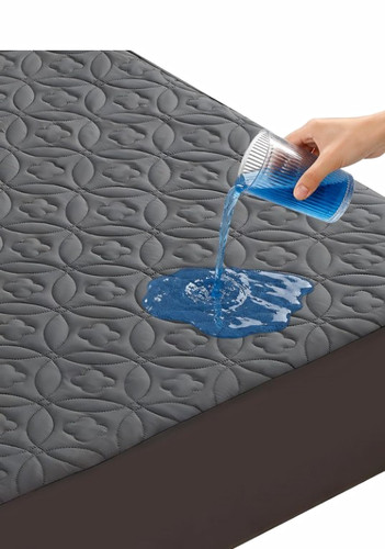 Queen gray tpu mattress - queen,