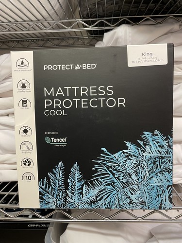 Cooling mattress protector - cooling,