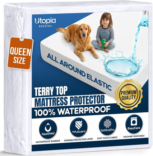 Waterproof queen size mattress - size,